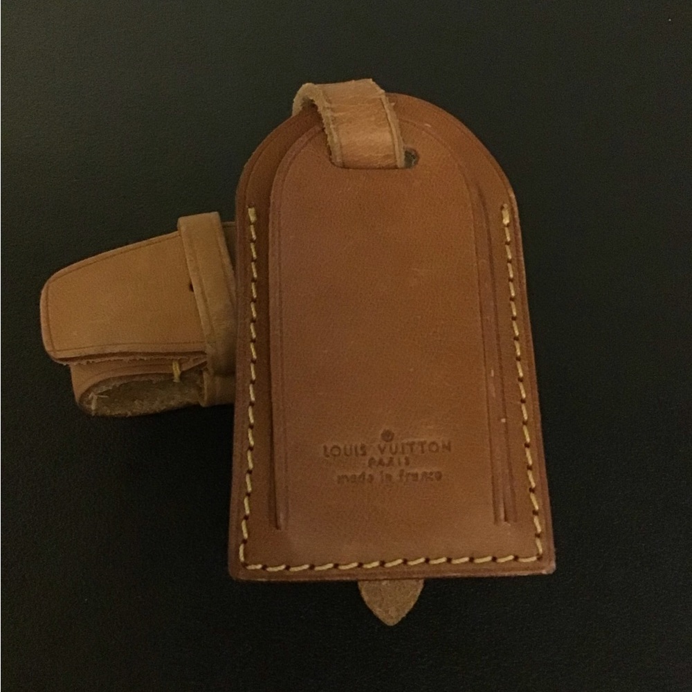 Louis Vuitton Vachetta Luggage Tags